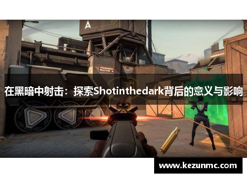 在黑暗中射击：探索Shotinthedark背后的意义与影响